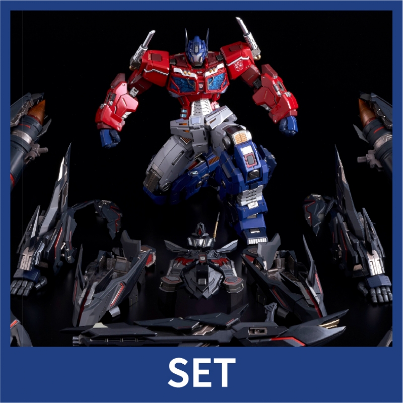 [KURO KARA KURI] Optimus Prime (Reissue) + Optimus Prime Jet Power Armor
